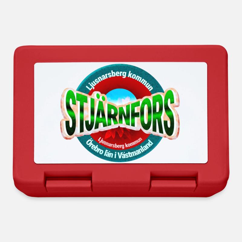 Stjärnfors - Lunchbox - red