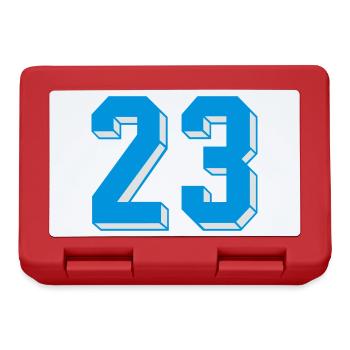 dreiundzwanzig - Lunchbox - red - Front