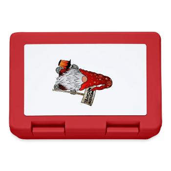 Medicine Gnome - Lunchbox - red - Front