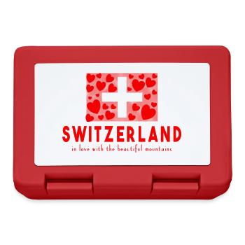 Suisse - Boîte à goûter - rouge - Devant