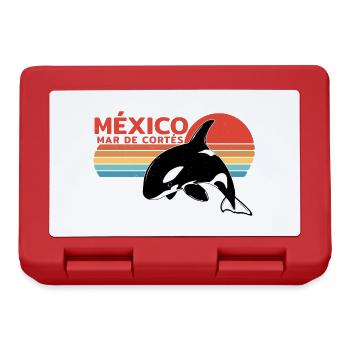 Orca Mar de Cortés Mexiko - Brotdose - Rot - Vorne