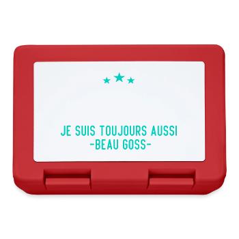 Beau goss Cadeau Anniversaire 30 ans Humour - Boîte à goûter - rouge - Devant