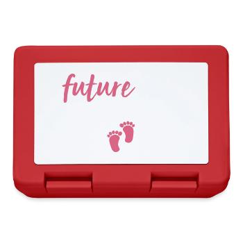 Future Arrière grand-mère Annonce grossesse - Boîte à goûter - rouge - Devant