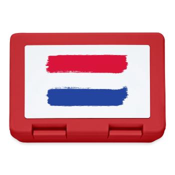 Holland flag used look - Lunchbox - red - Front