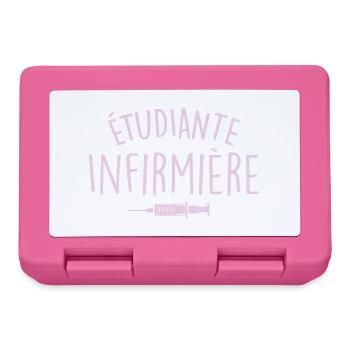Krankenpflegeschülerin - Brotdose - Pink - Vorne