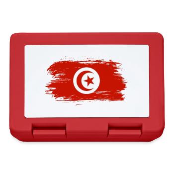 Tunisia flag flag - Lunchbox - red - Front