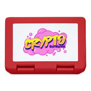 Crypto Bull Market - Lunchbox - red - Front