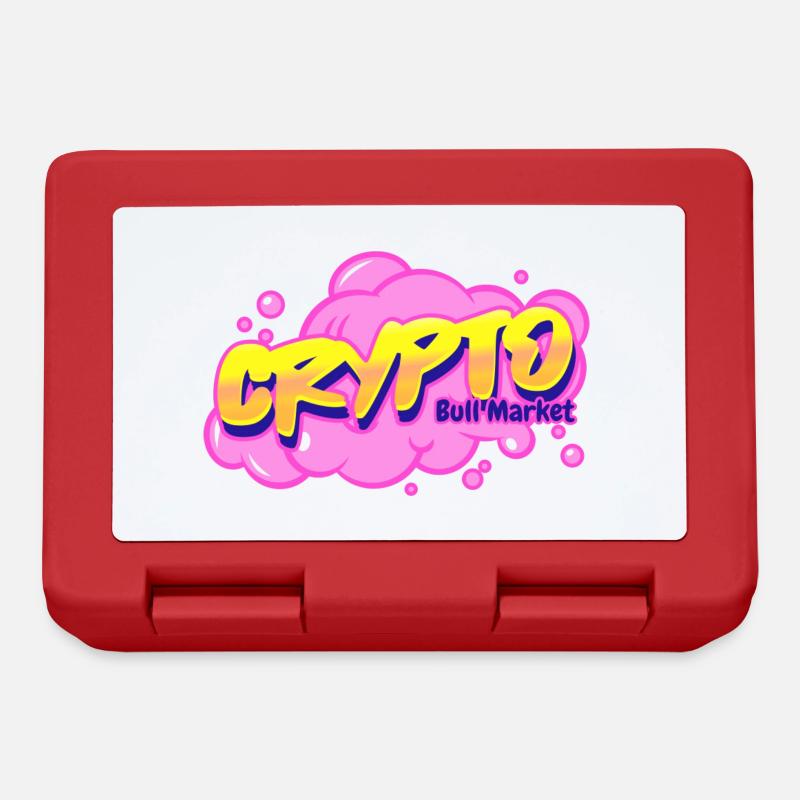 Crypto Bull Market - Lunchbox - red