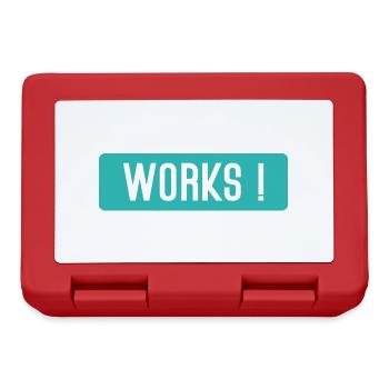 My Code Works, I Have No Idea Why - Boîte à goûter - rouge - Devant
