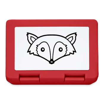 Fuchs Rotfuchs Wildes Tier Schlauer Wald Bewohner - Brotdose - Rot - Vorne