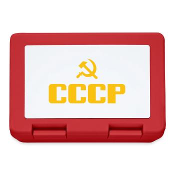 Soviet - Marteau et faucille Union soviétique - Communiste - Boîte à goûter - rouge - Devant