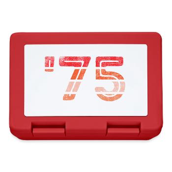 '75 - 1975 - Lunchbox - red - Front