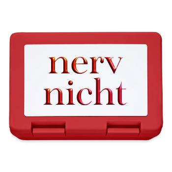 coole Sprüche 1 - Brotdose - Rot - Vorne