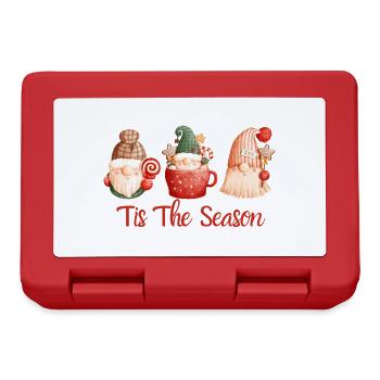 c’est la saison. Joyeux Noël - Boîte à goûter - rouge - Devant