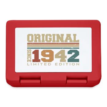 Original 1942 Retro Gift 82nd Birthday 1942 - Lunchbox - red - Front
