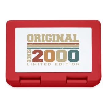 Original 2000 Retro Gift 24th Birthday 2000 - Lunchbox - red - Front