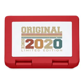 Original 2020 Retro-Geschenk 4. Jahrestag 2020 - Brotdose - Rot - Vorne