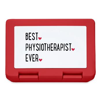 Physiotherapeut - Brotdose - Rot - Vorne