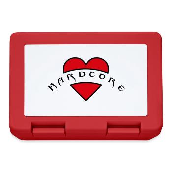 HardcoreRock - Brotdose - Rot - Vorne