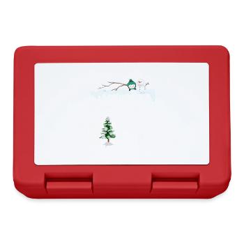 Merry Christmas - Lunchbox - red - Front