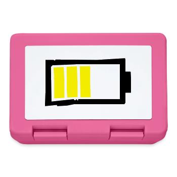 battery - Lunchbox - pink - Front