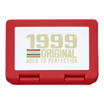 Born in 1999 - Vintage 1999 - 25th Anniversary Retro - Lunchbox - red - Front