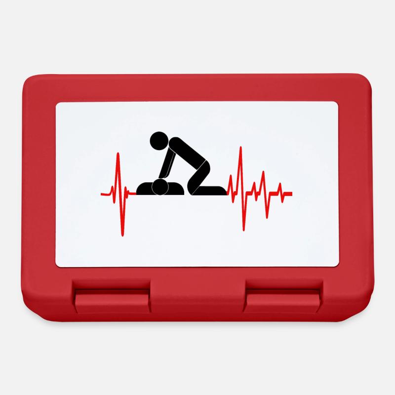 INSTRUCTEUR EN RCR - Boîte à goûter - rouge