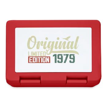 Born in 1979 Vintage Retro Birthday 1979 Gift - Lunchbox - red - Front