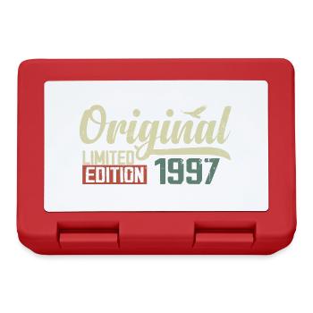 Né en 1997 Vintage Anniversaire Rétro 1997 Cadeau - Boîte à goûter - rouge - Devant