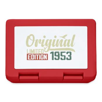 Born in 1953 Vintage Retro Birthday 1953 Gift - Lunchbox - red - Front