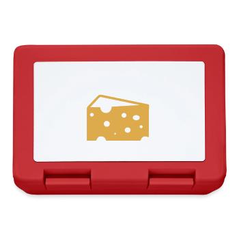 I love cheese - Lunchbox - red - Front