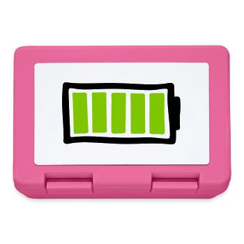 battery - Lunchbox - pink - Front