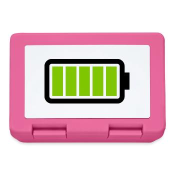battery - Lunchbox - pink - Front