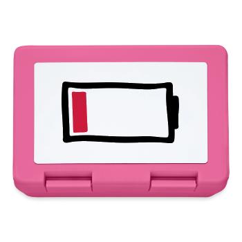 battery - Lunchbox - pink - Front