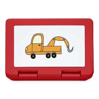 Tow truck - Lunchbox - red - Front
