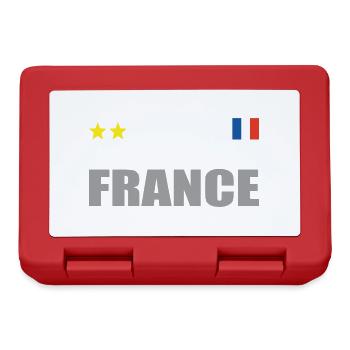 Maillot De Foot France Avec Coeur - Boîte à goûter - rouge - Devant