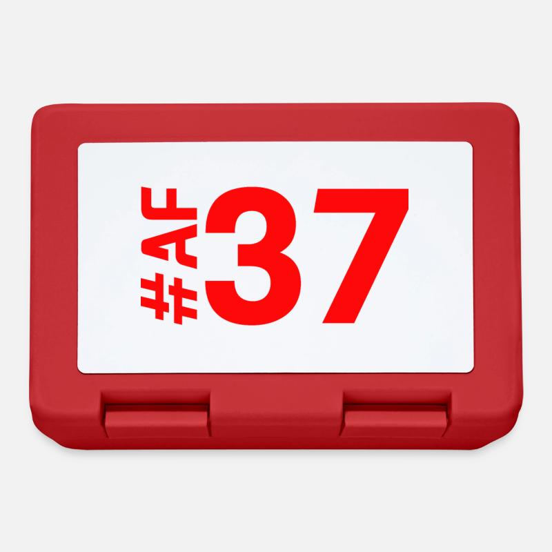 AF37 - Lunchbox - red