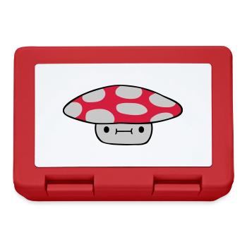 Petit champignon sucré - Boîte à goûter - rouge - Devant
