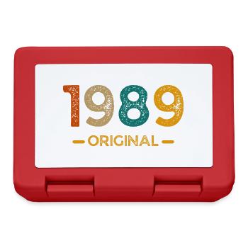 1989 Original - Boîte à goûter - rouge - Devant
