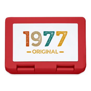1977 Original - Lunchbox - red - Front