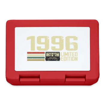 Jahrgang 1996 - Jahrgang 1996 - 28. Retro-Jubiläum - Brotdose - Rot - Vorne