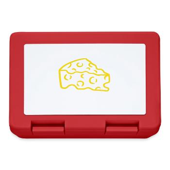 I love cheese - Lunchbox - red - Front