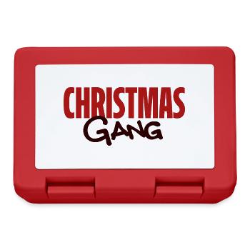 Christmas gang - Lunchbox - red - Front