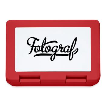 Fotograf - Brotdose - Rot - Vorne