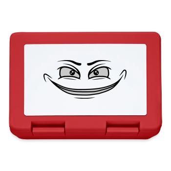 Crazy Evil Eye - Lunchbox - red - Front