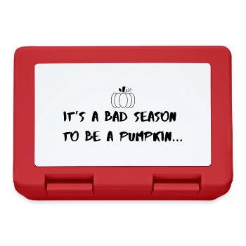 Bad season for pumpkin - Boîte à goûter - rouge - Devant