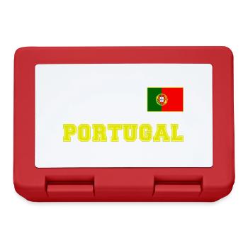 PORTUGAL jersey look with flag flag of the chest - Lunchbox - red - Front
