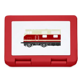 V180 BR 118 halb - Brotdose - Rot - Vorne