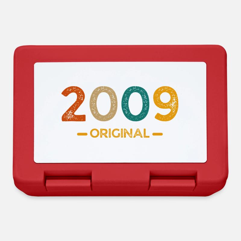 2009 original - Boîte à goûter - rouge