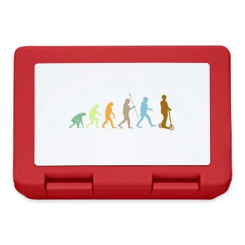 Evolution E-Scooter Scooter Electric Scooter Scoot - Lunchbox - red - Front